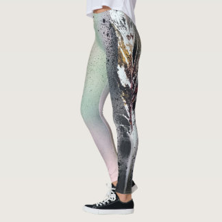 Leggings Pleines guêtres de plume de jambe