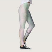 Leggings Pleines guêtres de plume de jambe (Droite)