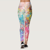 Leggings Pluie de couleurs (Dos)