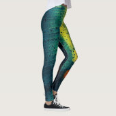 Leggings Pluie Vert pointillé (Droite)