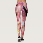 Leggings Plum à fleurs - Paradize rose (Dos)