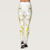 Leggings Plumeria franc (Dos)