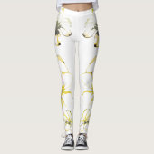Leggings Plumeria franc (Devant)