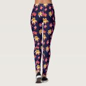 Leggings Plumeria Tropical (Dos)