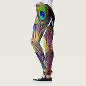 Leggings Plumes 5 de paon (Gauche)