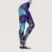 Leggings Plumes bleues (Droite)