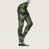 Leggings plumes de paon (Droite)