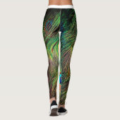 Leggings Plumes de paon 3 (Dos)