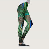 Leggings Plumes de paon Lucky (Droite)