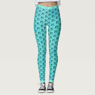 Leggings Plumes de paon pour le 15e anniversaire