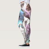 Leggings Plumes de paquetage (Gauche)