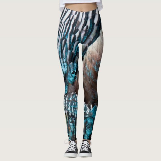 Leggings Plumes de Turquie (Devant)
