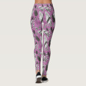 Leggings Plumes motif (Dos)