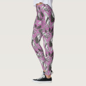 Leggings Plumes motif (Gauche)