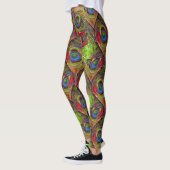 Leggings Plumes Paisley2 (Gauche)