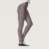 Leggings Plumes Peacock Tinsel de Noël (Droite)