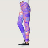 Leggings Plumes Phoenix abstraites (Gauche)