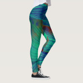 Leggings Plumes Phoenix abstraites (Droite)