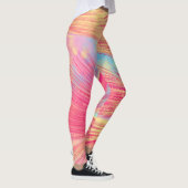 Leggings Plumes Phoenix abstraites (Droite)