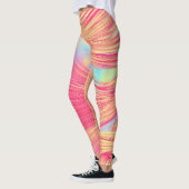 Leggings Plumes Phoenix abstraites (Gauche)