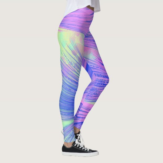 Leggings Plumes Phoenix abstraites (Droite)