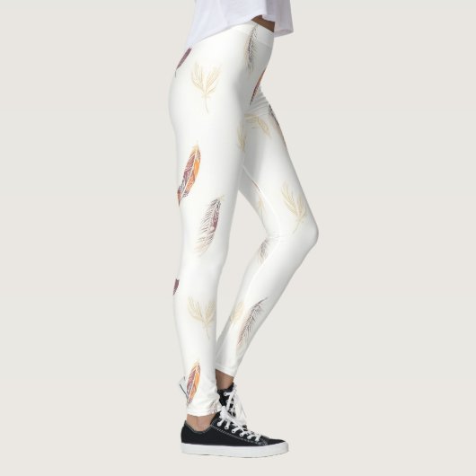 Leggings Plumes Tendance Collection Luxe Boho (Droite)