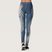 Leggings Plumes volantes blanches (Dos)