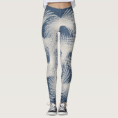 Leggings Plumes volantes blanches (Devant)