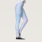 Leggings Plutôt Shimmery Pastel Lavender bleu rose (Droite)