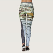 Leggings Pneumatophores Camouflage en étang (Dos)