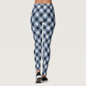 Leggings Poches sur le gris bleu (Dos)