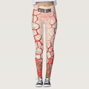 Leggings Poignées de levage et de Poster de animal   Ajuste