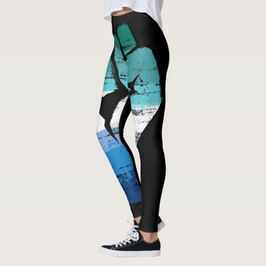 Leggings Poing de fierté masculine gay (Gauche)