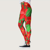 Leggings Poinsettias (Gauche)