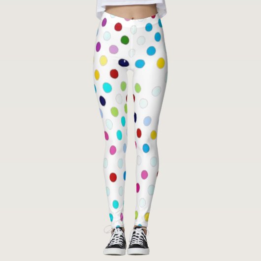 Leggings Point de polka MultiColor (Devant)