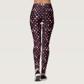 Leggings Point Polka 01.BG noir rose (Dos)