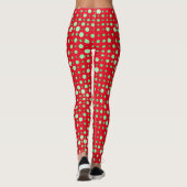 Leggings Point Polka 02.Vert. BG rouge (Dos)