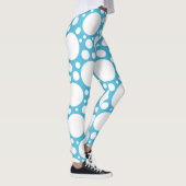 Leggings Point Polka bleu clair (Droite)