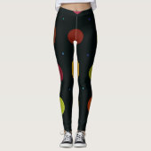 Leggings Point Polka multi-neutre et noir (Devant)
