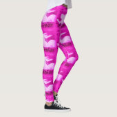 Leggings pointant des sirènes roses (Droite)