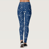 Leggings Pointe Polka 01.Bleu gris BG (Dos)