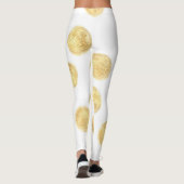 Leggings Pointe Polka Dorée Tirée (Dos)