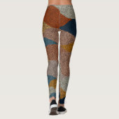 Leggings Pointe Polka : Textile Vintage. (Dos)