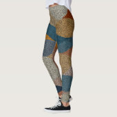 Leggings Pointe Polka : Textile Vintage. (Gauche)
