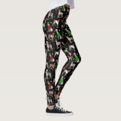 Leggings Pointeur court allemand de Noël (Droite)