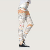 Leggings Pointillisme Wavy Polka : Doux Doux Textile (Droite)