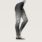 Leggings Points Abstraits noirs blancs (Droite)
