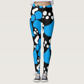 Leggings Points abstraits sans couture taches cercles moder (Devant)