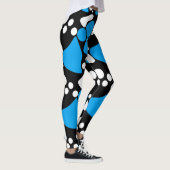 Leggings Points abstraits sans couture taches cercles moder (Droite)