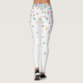 Leggings Points Confetti Arc-en-ciel (Dos)